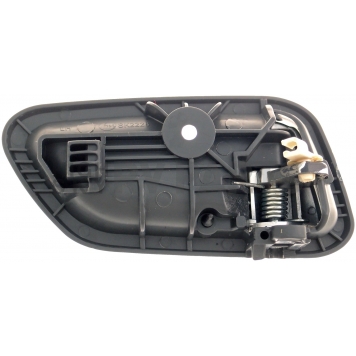 Help! By Dorman Interior Door Handle - Plastic Black Housing With Silver Lever Single - 83859-1