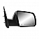 K-Source Exterior Mirror Electric OEM Black Single - 70229T