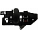 Help! By Dorman Interior Door Handle - Lever Plastic Black Single - 81174