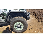 Iron Cross Fender Flare - Black Steel Matte Powder Coated Set Of 2 - GPFF100