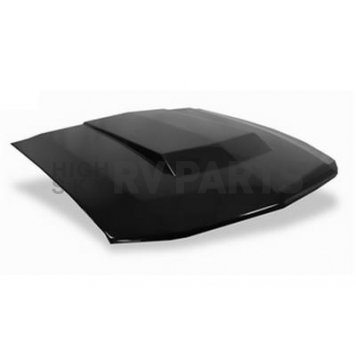 Harwood Fiberglass Hood - Eleanor Bare Fiberglass Black - B26607