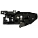Help! By Dorman Interior Door Handle - Lever Plastic Black Single - 81176