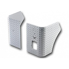 Warrior Products Body Corner Guard - Aluminum Silver Set Of 2 - 904A