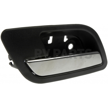 Help! By Dorman Interior Door Handle - Plastic Black Housing With Silver Lever Single - 81179-2