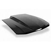 Harwood Fiberglass Hood - Cowl Induction Fiberglass - B26801