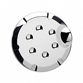 Putco Fuel Door Cover - Chrome Plated Silver ABS Plastic - 400145