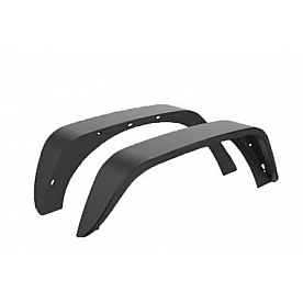 Paramount Automotive Fender Flare - Black Steel Black  - 510711