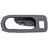 Help! By Dorman Interior Door Handle - Plastic Black Housing With Silver Lever Single - 81810