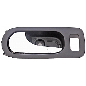 Help! By Dorman Interior Door Handle - Plastic Black Housing With Silver Lever Single - 81810