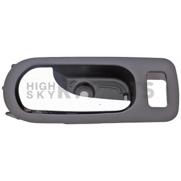 Help! By Dorman Interior Door Handle - Plastic Black Housing With Silver Lever Single - 81810
