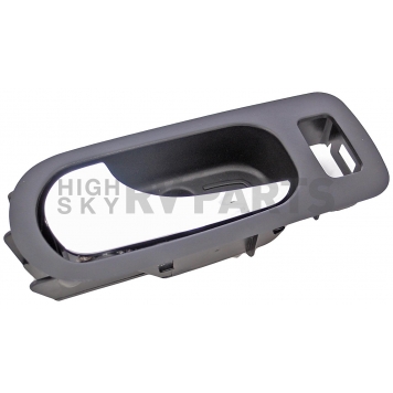 Help! By Dorman Interior Door Handle - Plastic Black Housing With Silver Lever Single - 81810-2