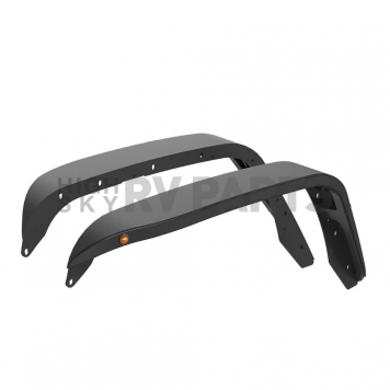 Paramount Automotive Fender Flare - Black Steel Black Set Of 2 - 510712