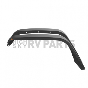 Paramount Automotive Fender Flare - Black Steel Black Set Of 2 - 510712-1