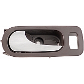 Help! By Dorman Interior Door Handle - Plastic Brown Housing With Silver Lever Single - 81812