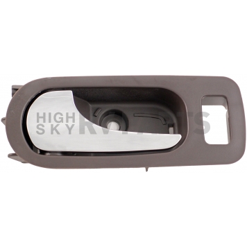 Help! By Dorman Interior Door Handle - Plastic Brown Housing With Silver Lever Single - 81812