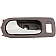 Help! By Dorman Interior Door Handle - Plastic Brown Housing With Silver Lever Single - 81812