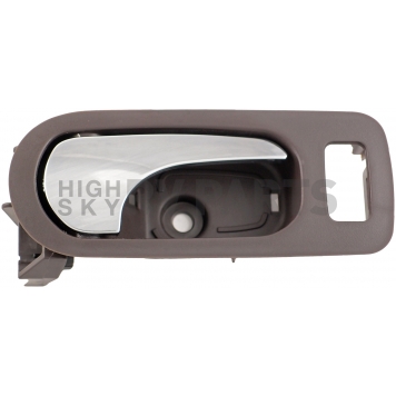 Help! By Dorman Interior Door Handle - Plastic Brown Housing With Silver Lever Single - 81813