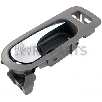 Help! By Dorman Interior Door Handle - Plastic Brown Housing With Silver Lever Single - 81813-2
