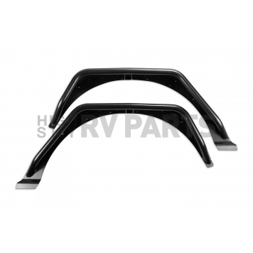 Fabtech Motorsports Fender Flare - Black Steel Textured Powder Coated Set Of 2 - FTS24248