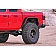 Fabtech Motorsports Fender Flare - Black Steel Textured Powder Coated Set Of 2 - FTS24248