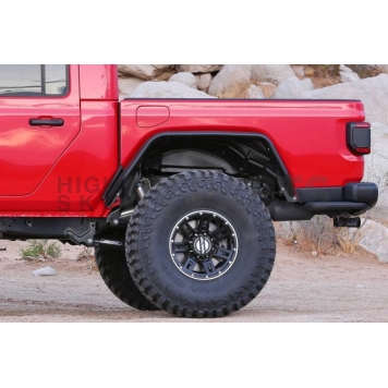 Fabtech Motorsports Fender Flare - Black Steel Textured Powder Coated Set Of 2 - FTS24248-3