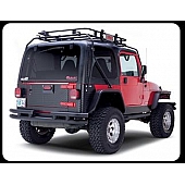 Warrior Products Body Corner Guard - Aluminum Black Set Of 2 - 916CPC