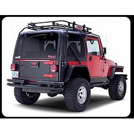 Warrior Products Body Corner Guard - Aluminum Black Set Of 2 - 916CPC