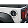 Putco Fuel Door Cover - Chrome Plated Silver ABS Plastic - 400939
