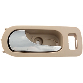 Help! By Dorman Interior Door Handle - Plastic Beige Housing With Silver Lever Single - 81814