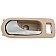 Help! By Dorman Interior Door Handle - Plastic Beige Housing With Silver Lever Single - 81814