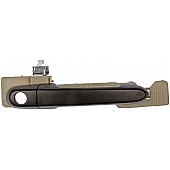 Help! By Dorman Exterior Door Handle - Plastic Black Insert With Brown Trim Single - 80699