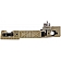 Help! By Dorman Exterior Door Handle - Plastic Black Insert With Brown Trim Single - 80699