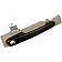 Help! By Dorman Exterior Door Handle - Plastic Black Insert With Brown Trim Single - 80699
