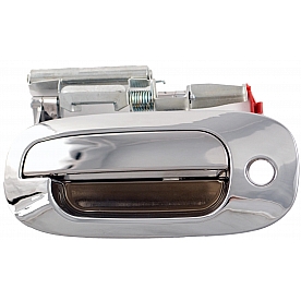 Help! By Dorman Exterior Door Handle - Plastic Silver Single - 91036