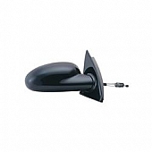 K-Source Exterior Mirror Manual OEM Black Single - 62585G
