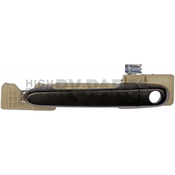 Help! By Dorman Exterior Door Handle - Plastic Black Insert With Brown Trim Single - 80700