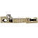 Help! By Dorman Exterior Door Handle - Plastic Black Insert With Brown Trim Single - 80700