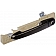Help! By Dorman Exterior Door Handle - Plastic Black Insert With Brown Trim Single - 80700