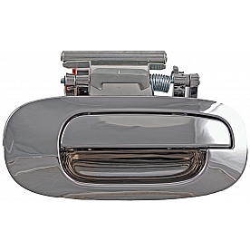 Help! By Dorman Exterior Door Handle - Plastic Silver Single - 91037