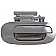 Help! By Dorman Exterior Door Handle - Plastic Silver Single - 91037