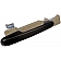 Help! By Dorman Exterior Door Handle - Plastic Black Insert With Brown Trim Single - 80701