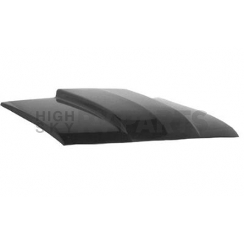 Harwood Fiberglass Hood - Cowl Induction Gloss Fiberglass Black - B42101
