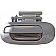 Help! By Dorman Exterior Door Handle - Plastic Silver Single - 91038