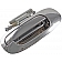Help! By Dorman Exterior Door Handle - Plastic Silver Single - 91038