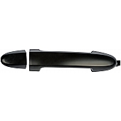 Help! By Dorman Exterior Door Handle - Plastic Black Single - 80707