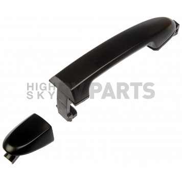 Help! By Dorman Exterior Door Handle - Plastic Black Single - 80707-2