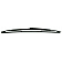 ANCO Windshield Wiper Blade 16 Inch Black OEM Single - AR16A