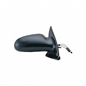 K-Source Exterior Mirror Manual OEM Black Single - 62587G
