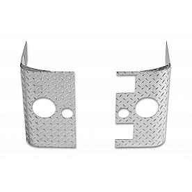 Warrior Products Body Corner Guard - Aluminum Silver Set Of 2 - 924A