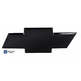 All Sales Emblem - Chevrolet Bow-Tie Black Aluminum - 96075K